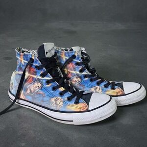 Converse Chuck Taylor Sneakers Justice League DC Comics High Tops Mens Size 8